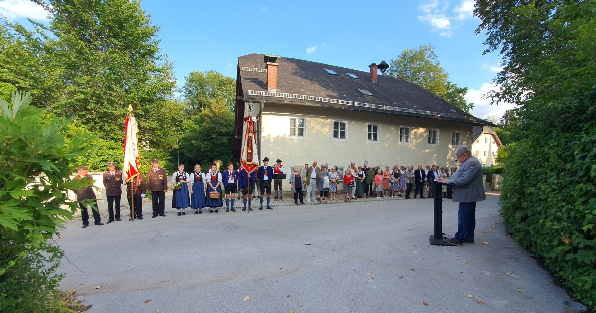 Einweihung Gräfing Wurmbrandweg © TVB Puch - Gerber